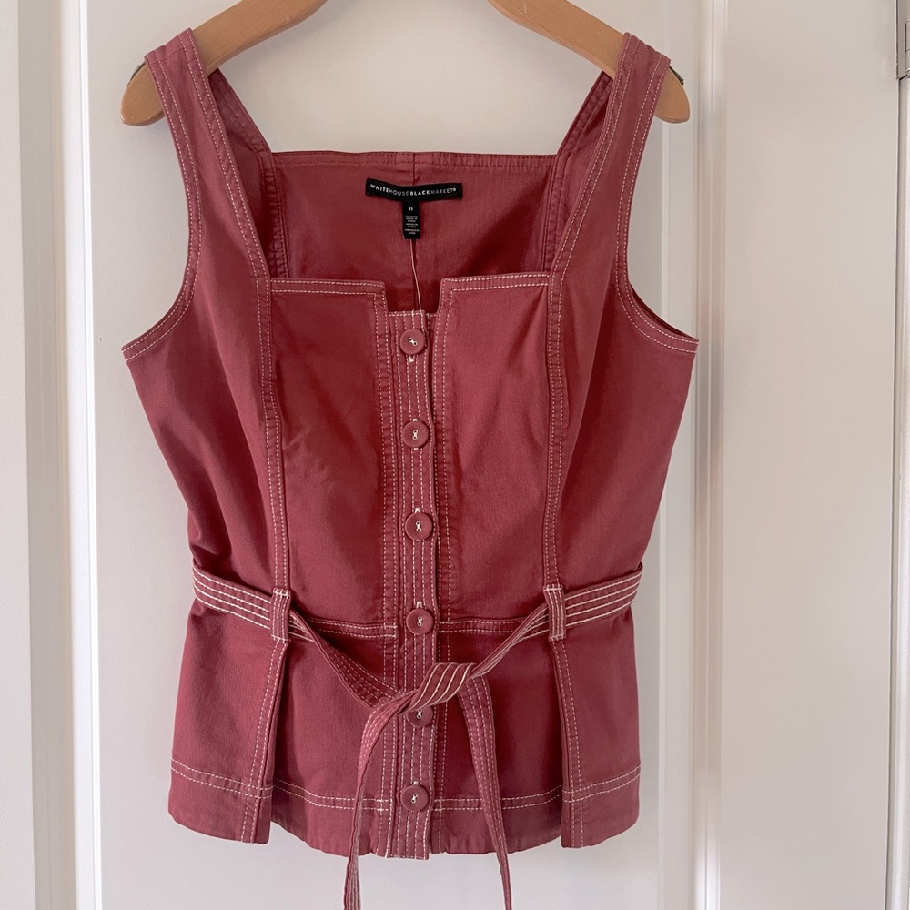White House Black Market bodice top